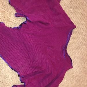 Magenta shawl
